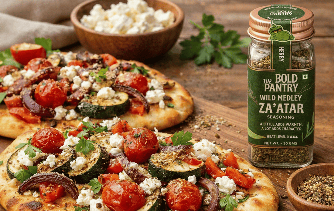 Za’atar Roasted Vegetable Flatbread