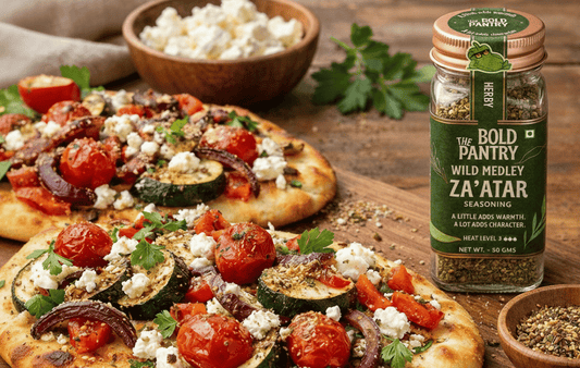 Za’atar Roasted Vegetable Flatbread